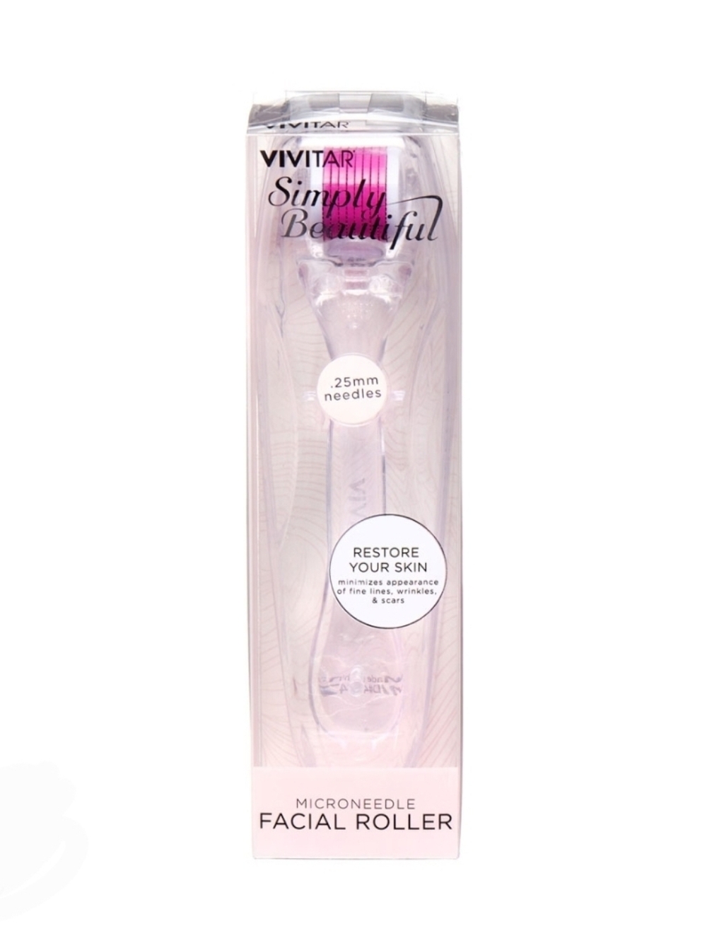 Vivitar Simply Beautiful Microneedle Facial Roller BNIB